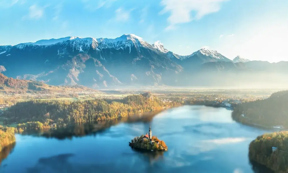 Drumuri auto în Slovenia către cele mai frumoase obiective turistice
